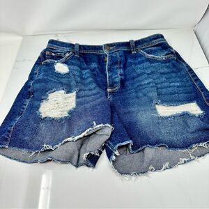 Hollister Curvy Ultra High-rise Mom Shorts- Size 9